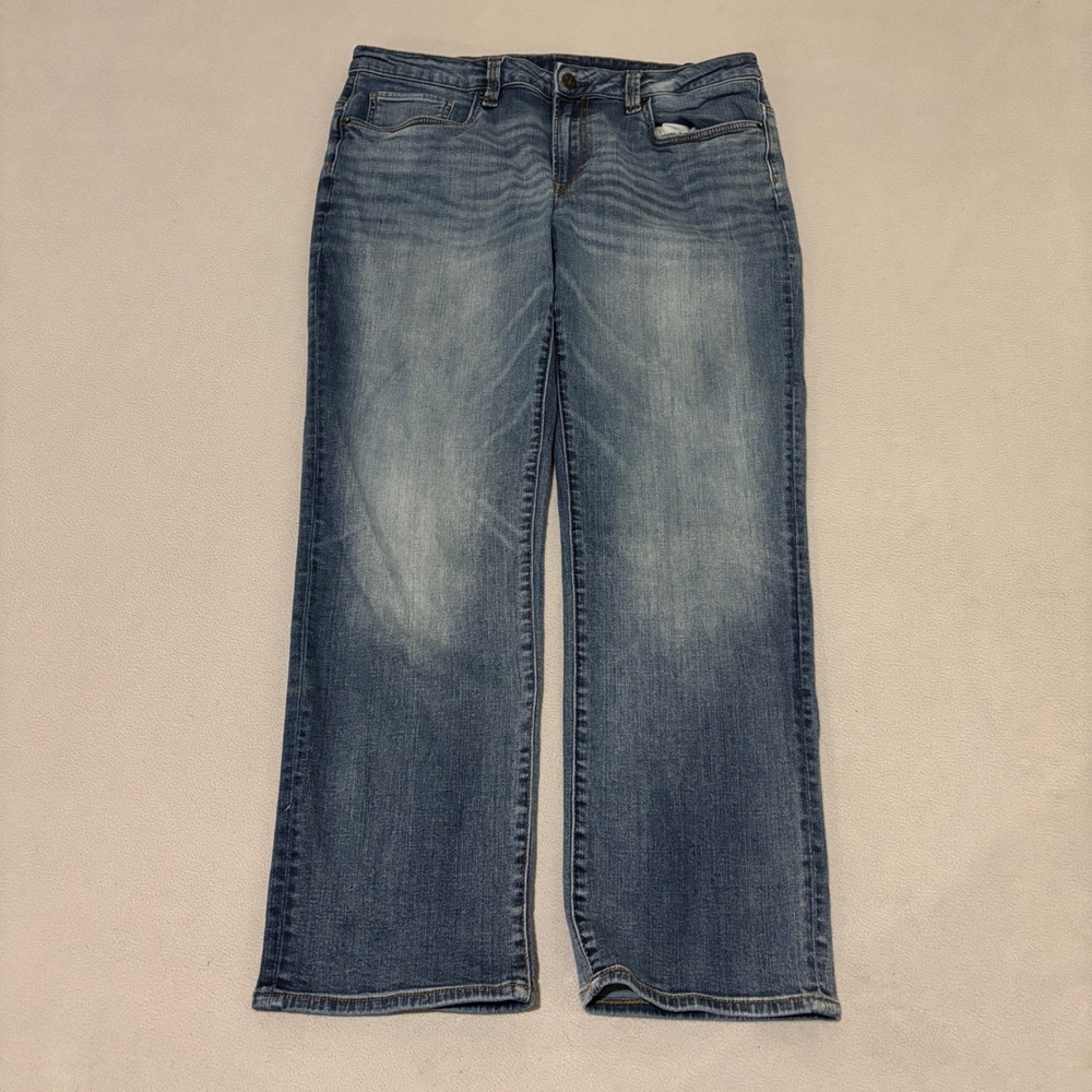 Buffalo David Bitton‎ Driven Relaxed Straight Mens Jeans 36x30 Blue Medium Wash